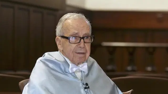 El poeta cordobés Pablo García Baena. J.M.GARCÍA (EFE)