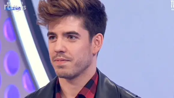 Roi, tras conocer su expulsión. TVE