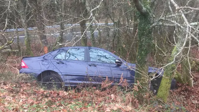 Accidente mortal en Cerdedo-Cotobade. DP