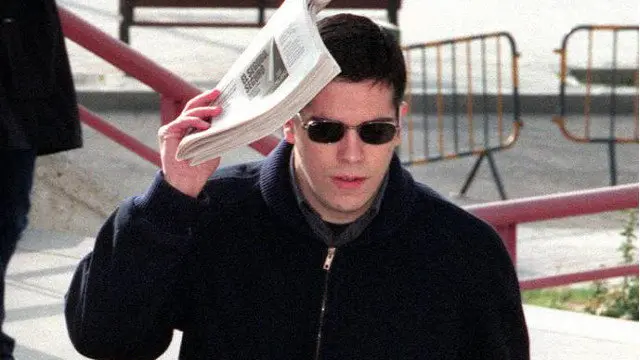 Ignacio Racionero en una imagen del juicio por la muerte de Aitor Zabaleta hace 20 años. EFE