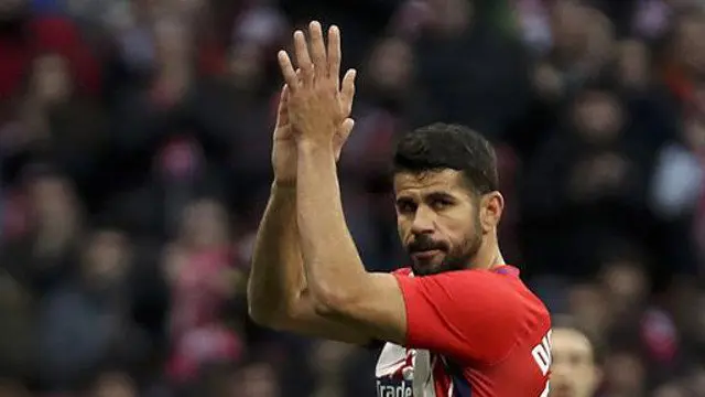 Diego Costa, al ser sustituido. BALLESTEROS
