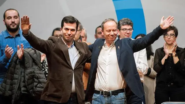 Gonzalo Caballero y Rafael Villarino. BRAIS LORENZO (EFE)