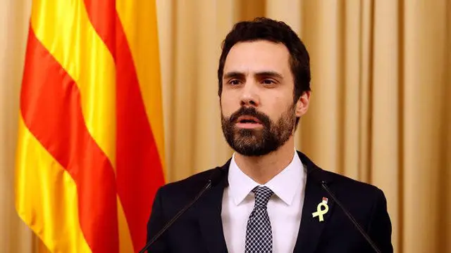 Roger Torrent. ALBERTO ESTÉVEZ