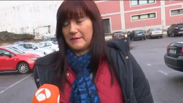 La madre de la joven que intentó raptar El Chicle en Boiro. ESPEJO PÚBLICO