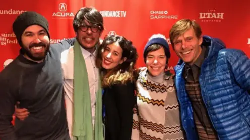 Álvaro Gago, director de 'Matria', en Sundance. TWITTER @agagodiaz