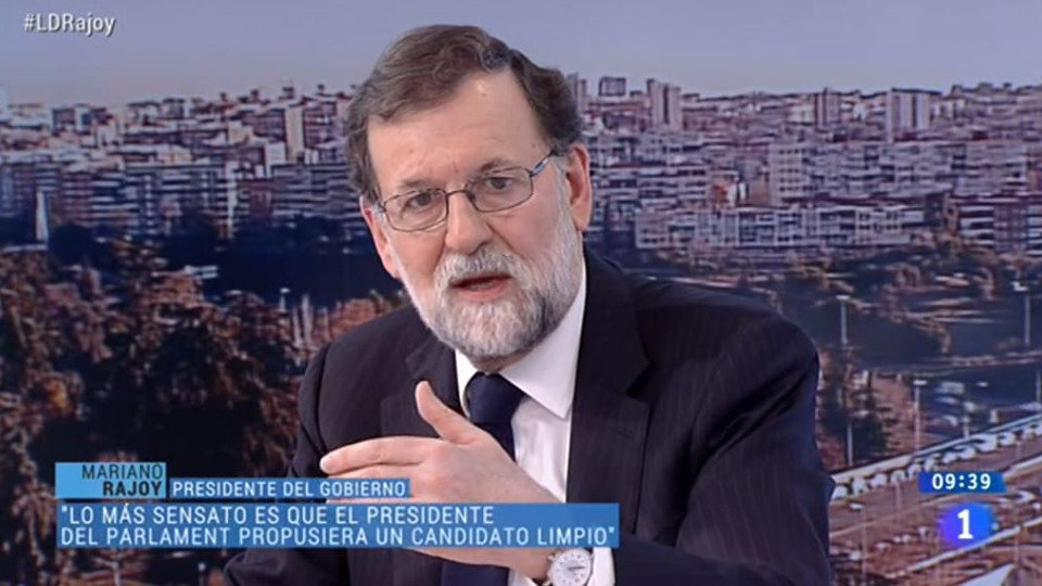 Mariano Rajoy, en &#39;Los Desayunos de TVE&#39;. TVE