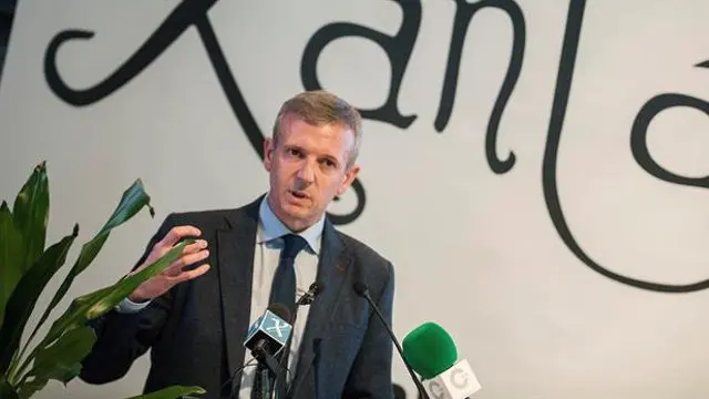 El vicepresidente de la Xunta, Alfonso Rueda. BRAIS LORENZO (EFE)