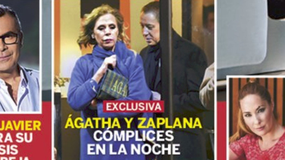 Ágatha Ruiz de la Prada y Eduardo Zaplana. LECTURAS