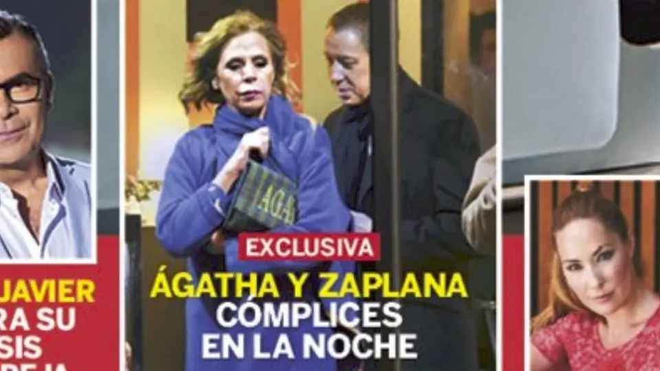 Ágatha Ruiz de la Prada y Eduardo Zaplana. LECTURAS