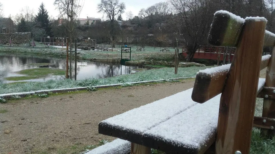 Nieve en Rodeiro. BLANCA PAZ