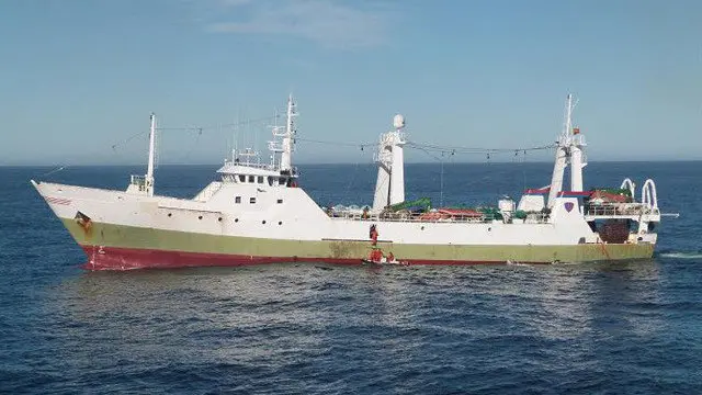 El Playa Pesmar Uno, en una imagen difundida por el Gobierno argentino