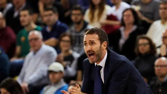 Sito Alonso durante un partido. ALEJANDRO GARCÍA (EFE)