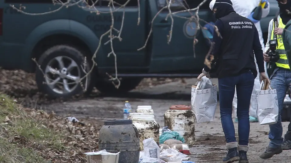 Localización de un zulo de Eta en Irún en 2016. AEP