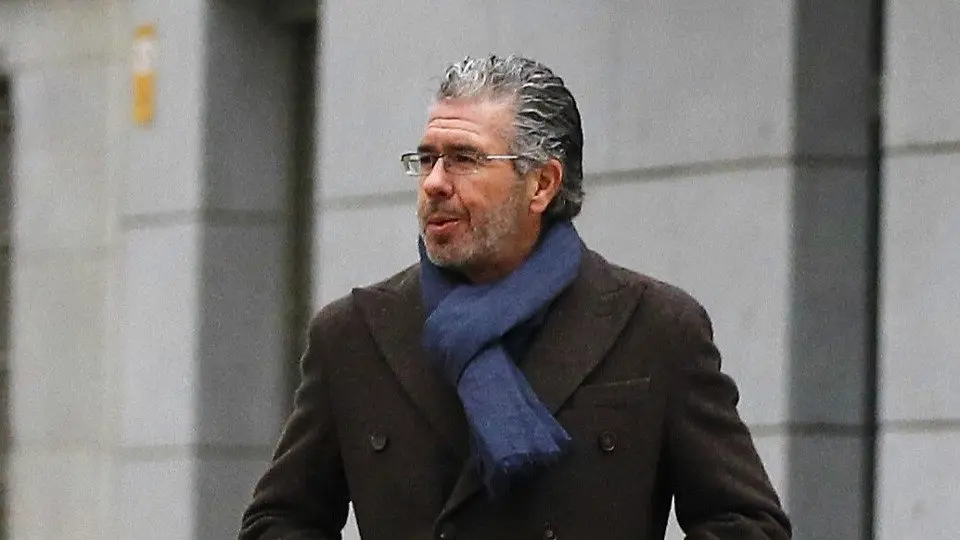 Francisco Granados, á súa chegada á sede da Audiencia Nacional. J.P.GANDUL (EFE)