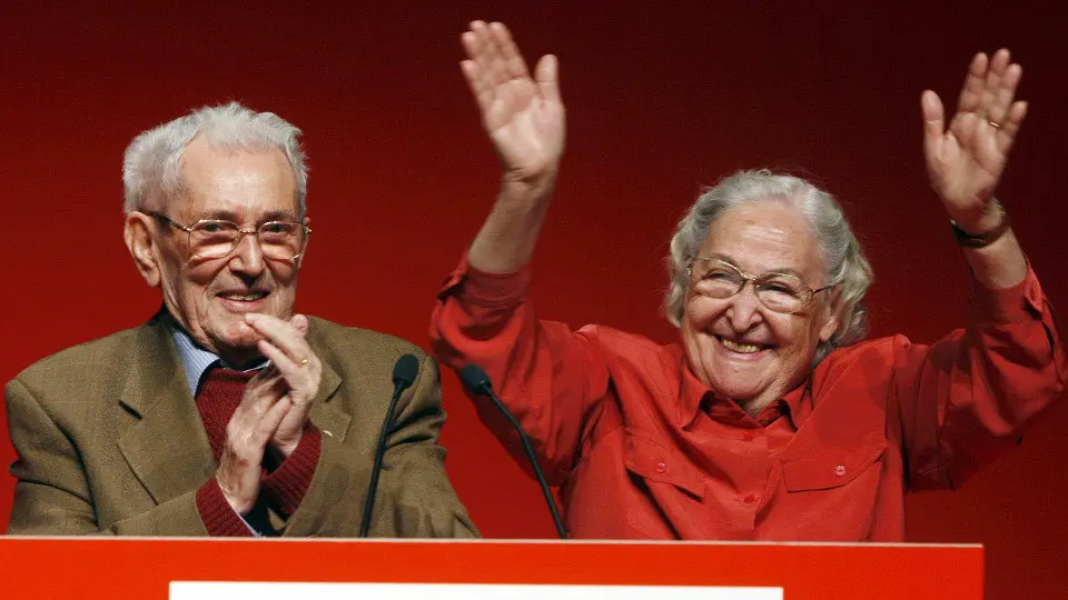 Marcelino Camacho y Josefina Samper. EP