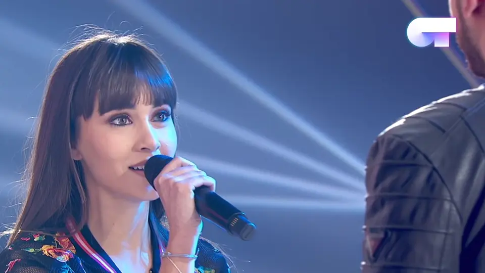 Aitana y Cepeda en la gala especial de OT. YOUTUBE