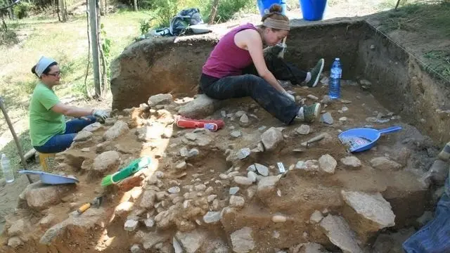 Una imagen del yacimiento. EUROPA PRESS