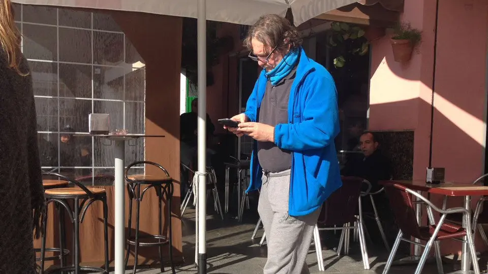 Imagen reciente de Sito Miñanco en Algeciras. CEDIDA POR EL ESPAÑOL