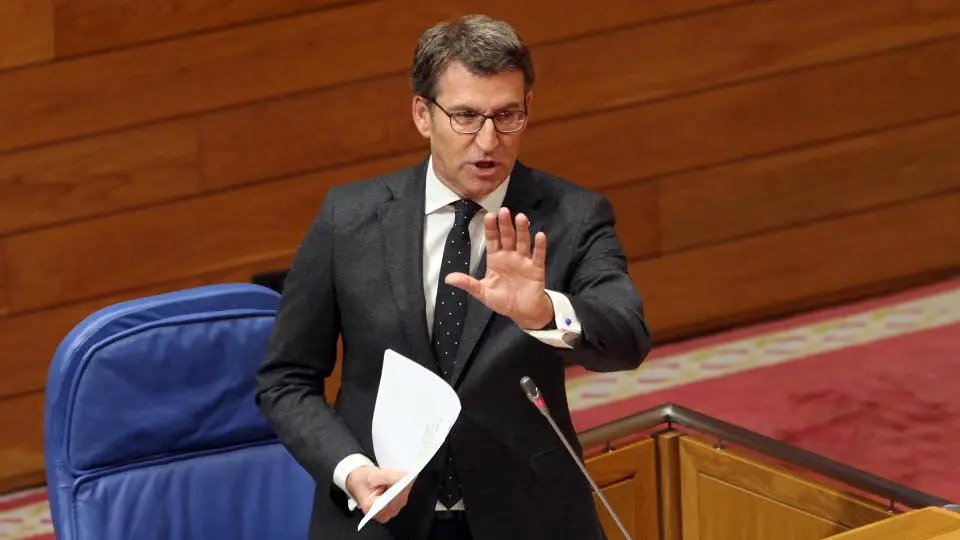 Alberto Núñez Feijóo. PEPE FERRÍN