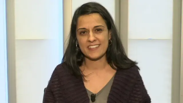 Anna Gabriel, en la entrevista concedida a TV3. TV3