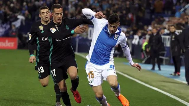 Lucas Vázquez marcó ante el Leganés. KIKO HUESCA