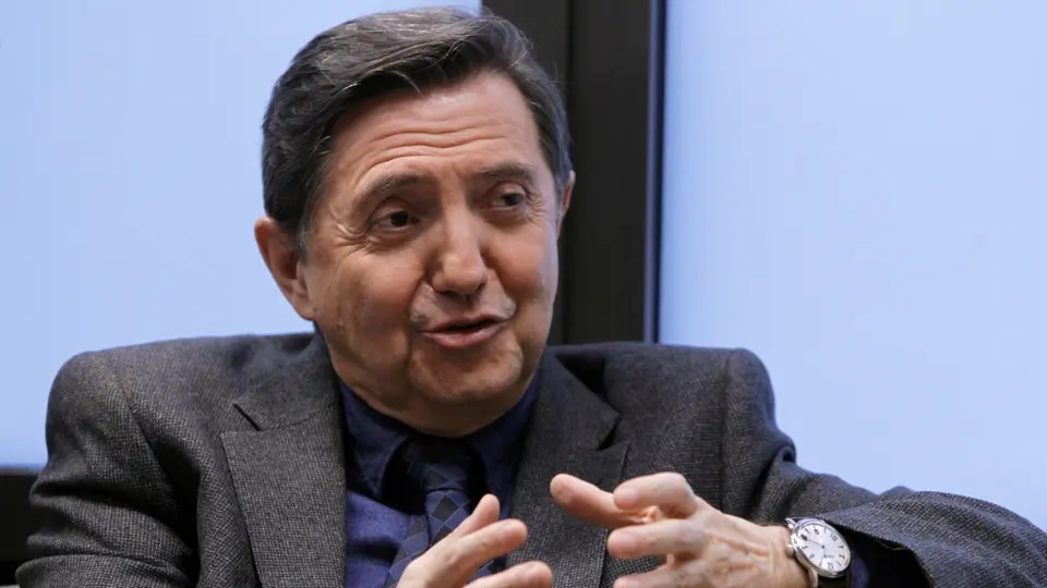 Federico Jiménez Losantos, durante su entrevista a la Agencia EFE. FRAN DEL OLMO-EFE