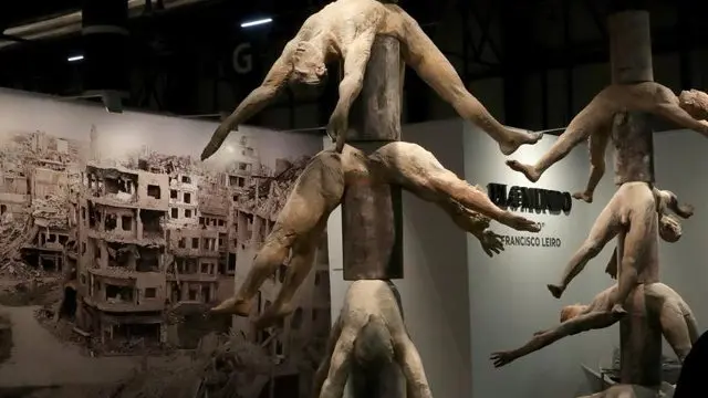 Intervención de Francisco Leiro en Arco. ZIPI