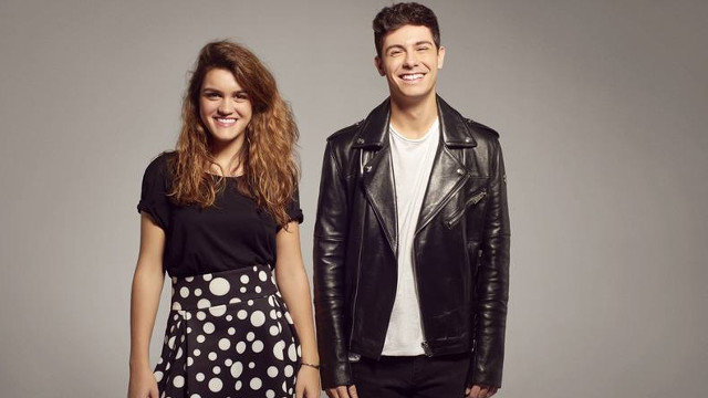 Amaia y Alfred, en una de las fotografías oficiales de Eurovisión. RTVE