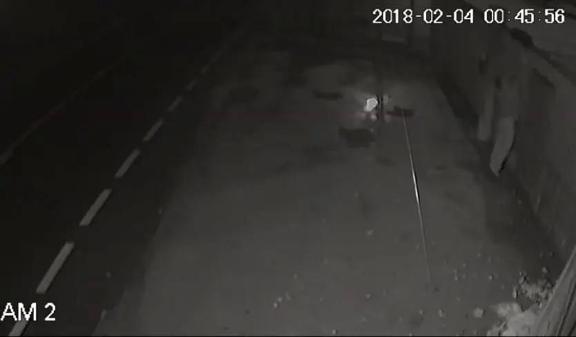 Imágenes del hombre lanzando a Kolda a las instalaciones de Os Palleiros