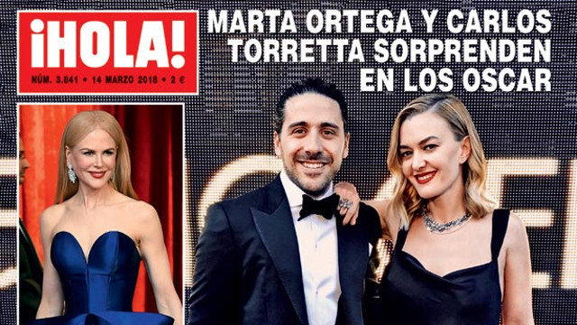 Marta Ortega y Carlos Torretta, en los Oscar. ¡HOLA!