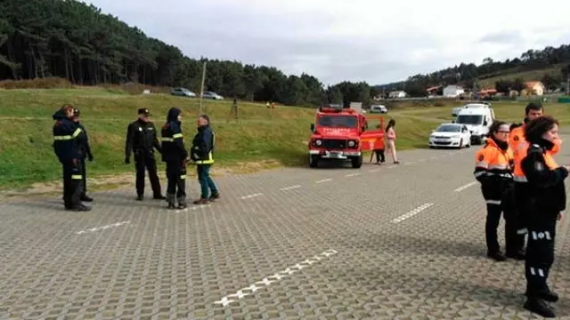La zona de Doniños en la que habría acontecido el intento de estrangulamiento. EP