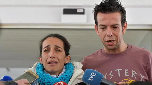 Los padres de Gabriel Cruz. CARLOS BARBA