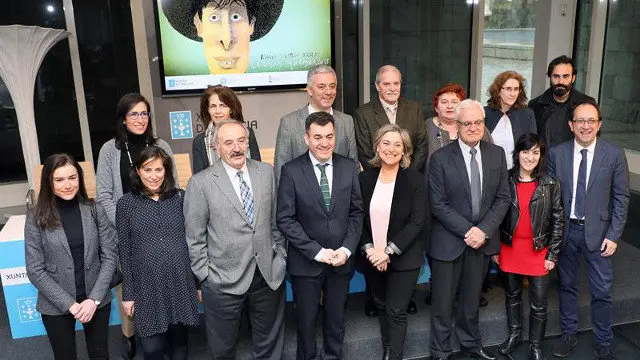 Presentación da programación polas Letras Galegas adicadas a María Victoria Moreno. XOÁN REY