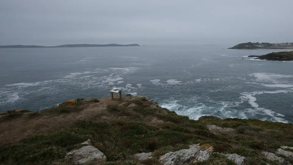 Zona de la playa de Canelas, vista desde la Punta Cabicastro. GONZALO GARCÍAJPG