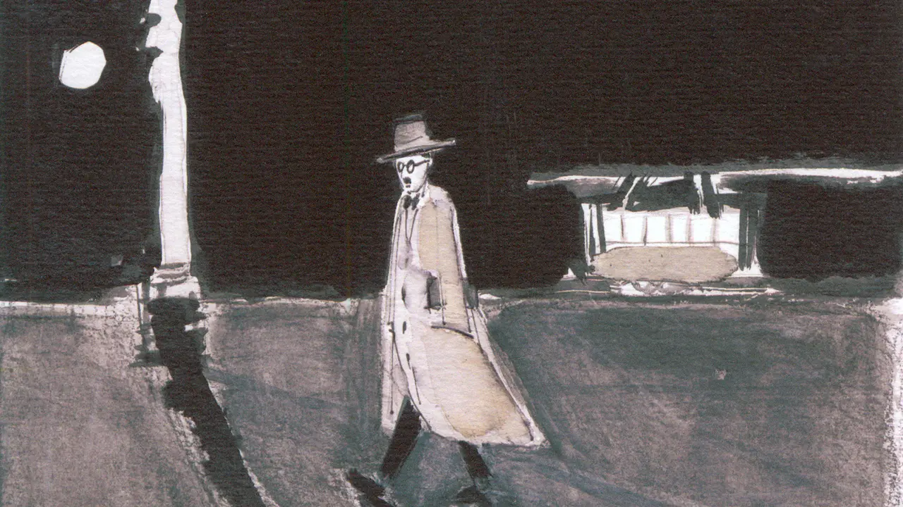 Fernando Pessoa interpretado por Ricardo Ranz. RICARDO RANZ