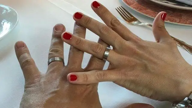 Foto que subió Manu Guix para informar del enlace. INSTAGRAM