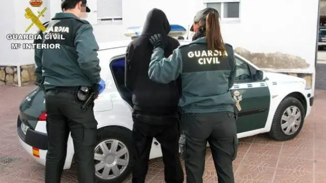 Uno de los detenidos en el marco de la operación Cotoroso. EP