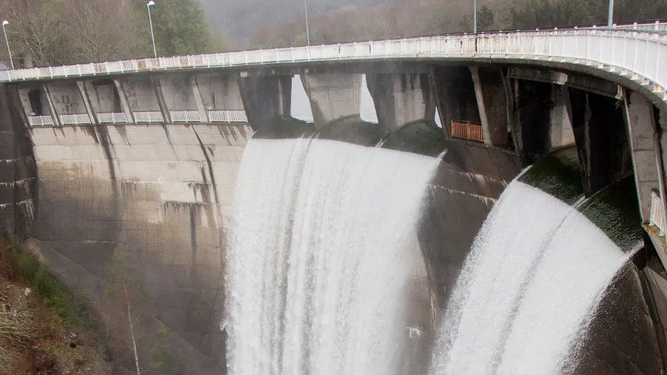 La presa de Eiras, en Fornelos de Montes. SALVADOR SAS