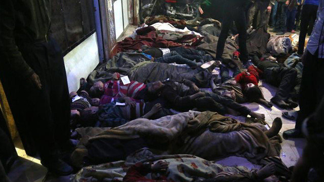 El ataque químico en Duma, Siria, provocó al menos 40 personas. EMAD ALDIN (EFE)