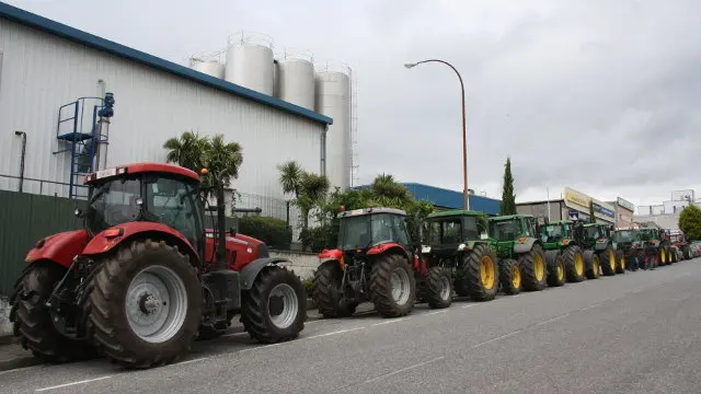 Factoría de Leche Celta en Meira. AEP