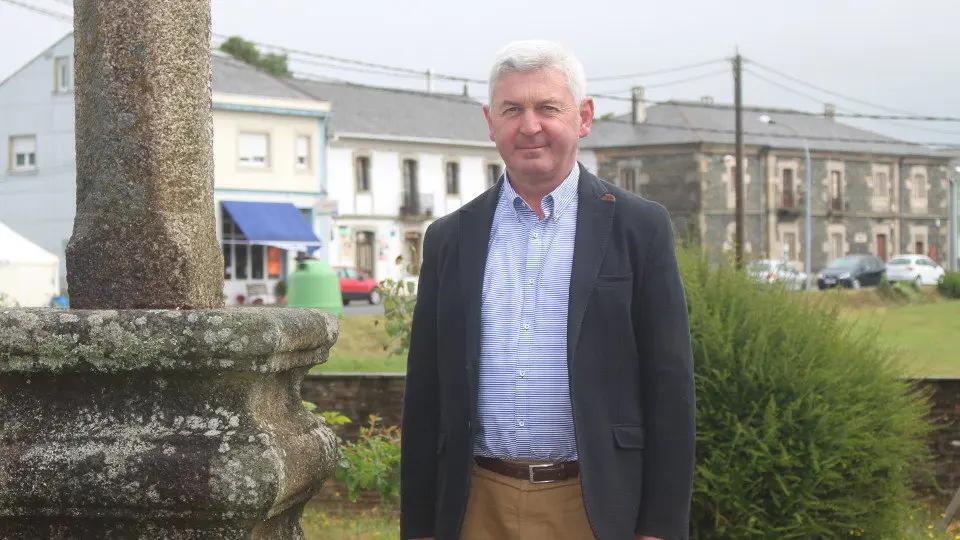 Roberto García, alcalde de Xermade. AEP