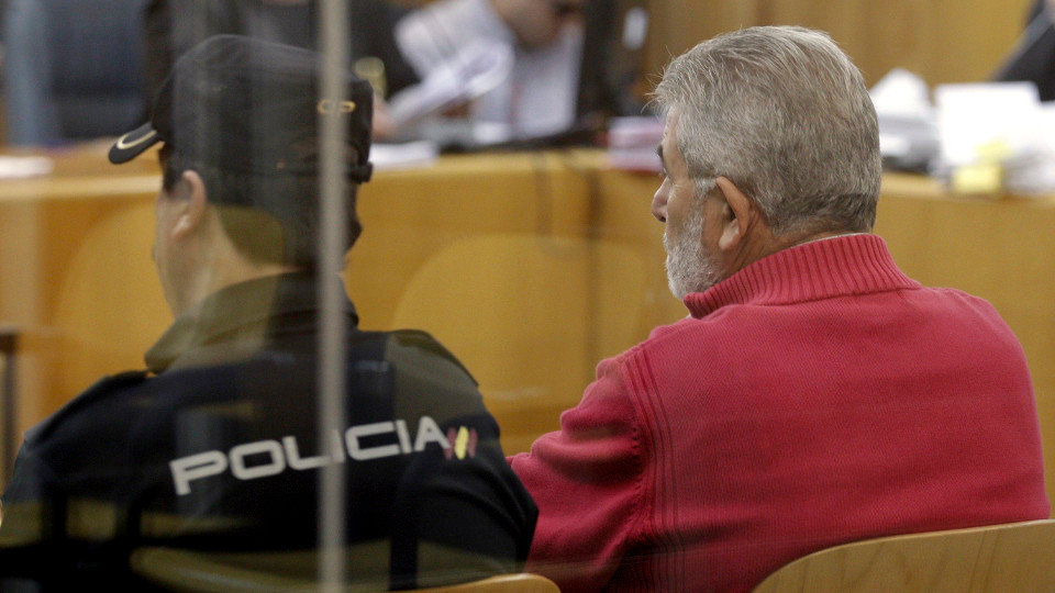 Laureano Oubiña, durante un juicio. AEP