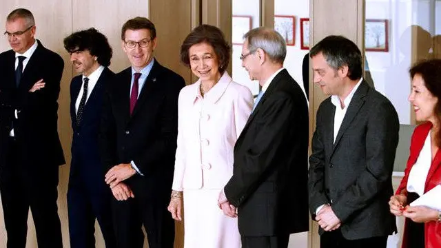 Dona Sofía, na Coruña. EFE