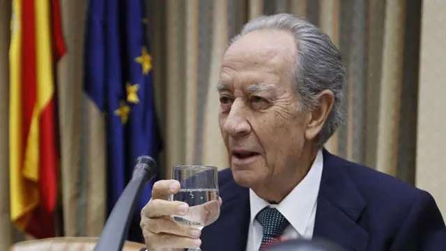 Juan Miguel Villar Mir, en el Congreso. FERNANDO ALVARADO (EFE)