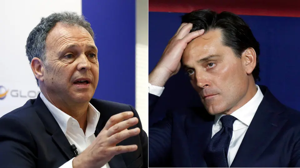 Joaquín Caparrós y Vincenzo Montella. EFE