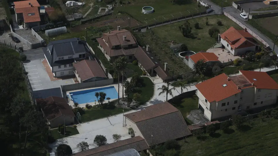 Mansión de Sito Miñanco en Montalvo. JAVIER CERVERA-MERCADILLO