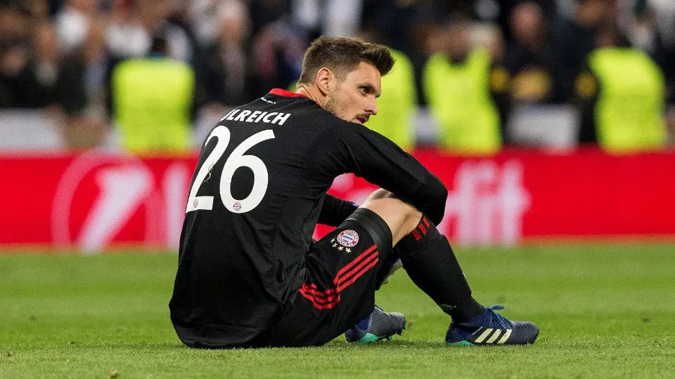 El portero del Bayern Munich, Sven Ulreich, al término del partido. EMILIO NARANJO (EFE)