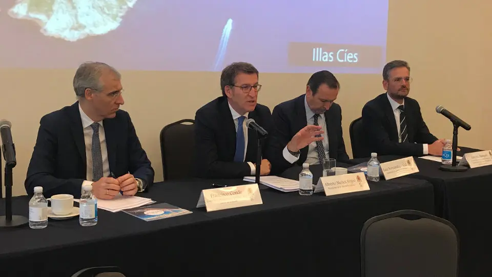 Feijóo en México.XUNTA