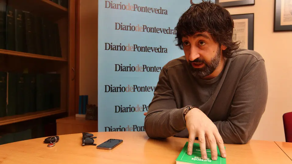 Rafa Cabeleira en Diario de Pontevedra. RAFA FARI&Ntilde;A