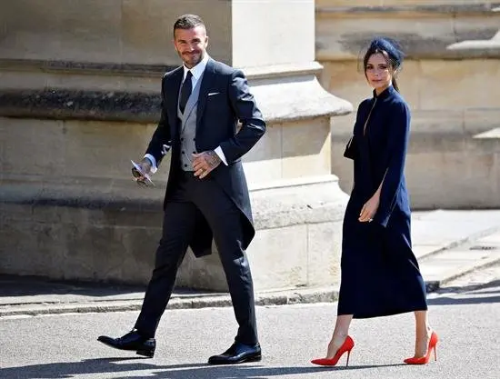 David y Victoria Beckham. TOBY MELVILLE